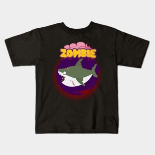 Zombie Shark Kids T-Shirt